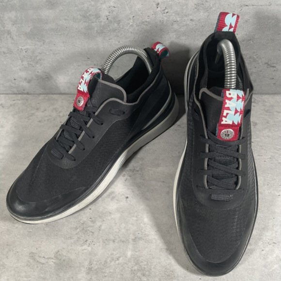 Bala Shoes - Bala Twelves Nocturnal Black Woman's 7.5 Lace Up‎ Nursing Server Sneaker Shoes